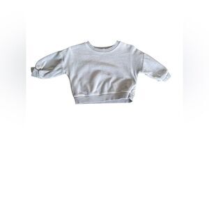 Quince Baby  gray Sweatshirt 6-12m